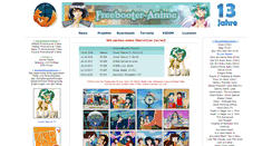 Desktop Screenshot of freebooter-anime.com