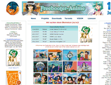 Tablet Screenshot of freebooter-anime.com